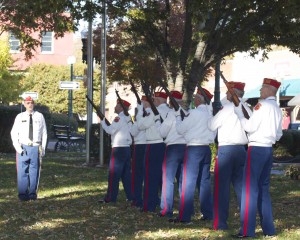 Rifle Salute & Flag Folding - National Cemetery @ Jackson & Townes @ National Veterans Cemetery Memphis